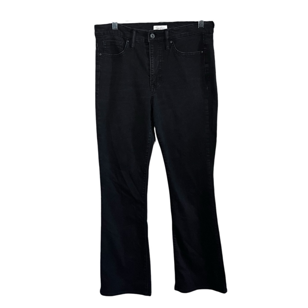 Jessica Simpson Women’s Black Flared Jeans Size 6/28